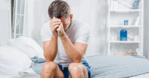 Male fertility test consultation and semen analysis before IVF treatment. 
